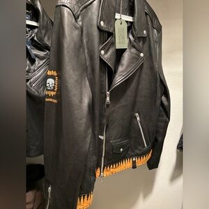 Rare Allsaints Motorcycle leather Jacket